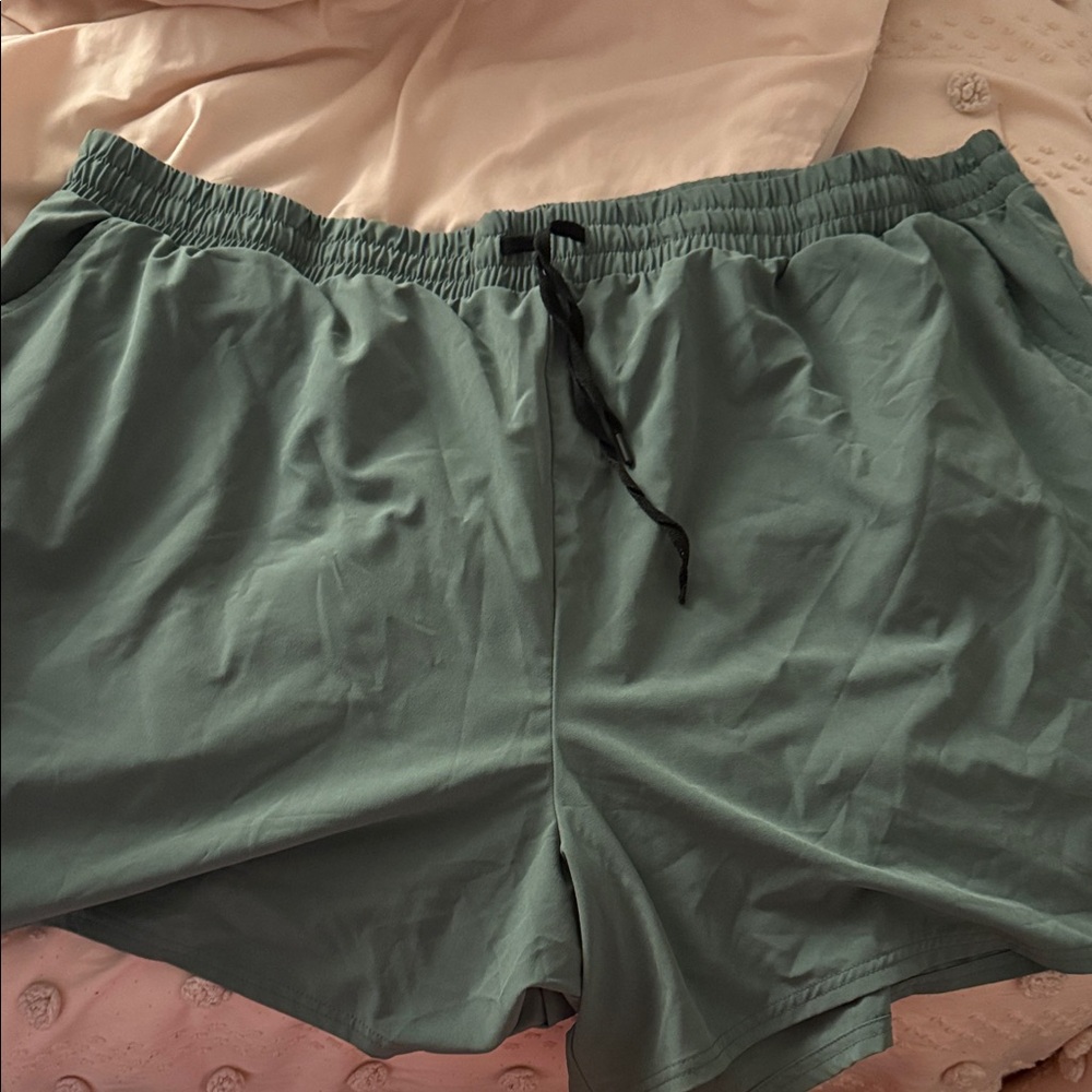 Torrid Green Athletic Shorts